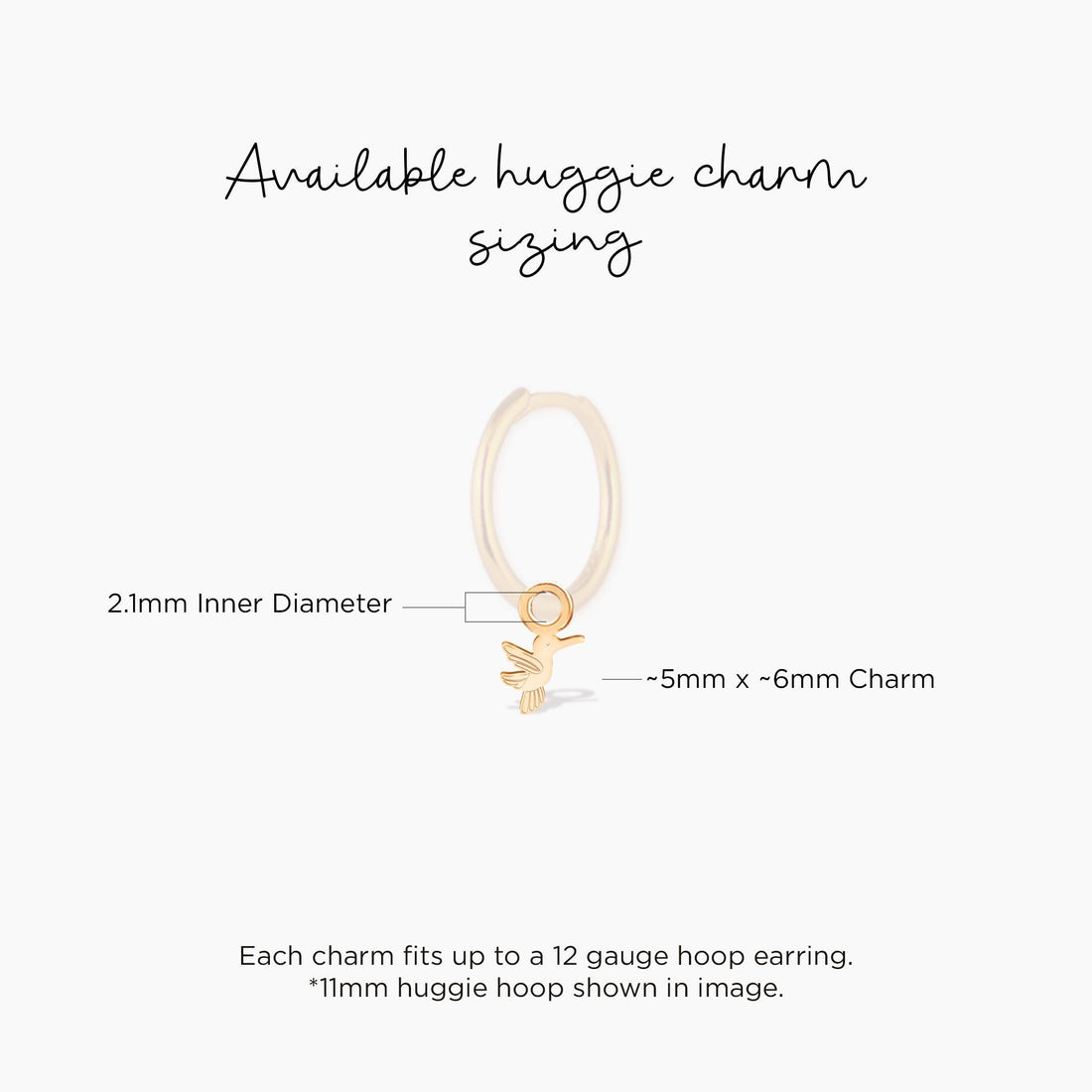 Little Hummingbird Charm