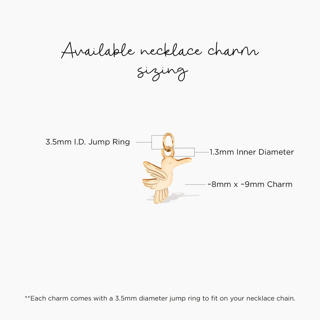 Little Hummingbird Charm