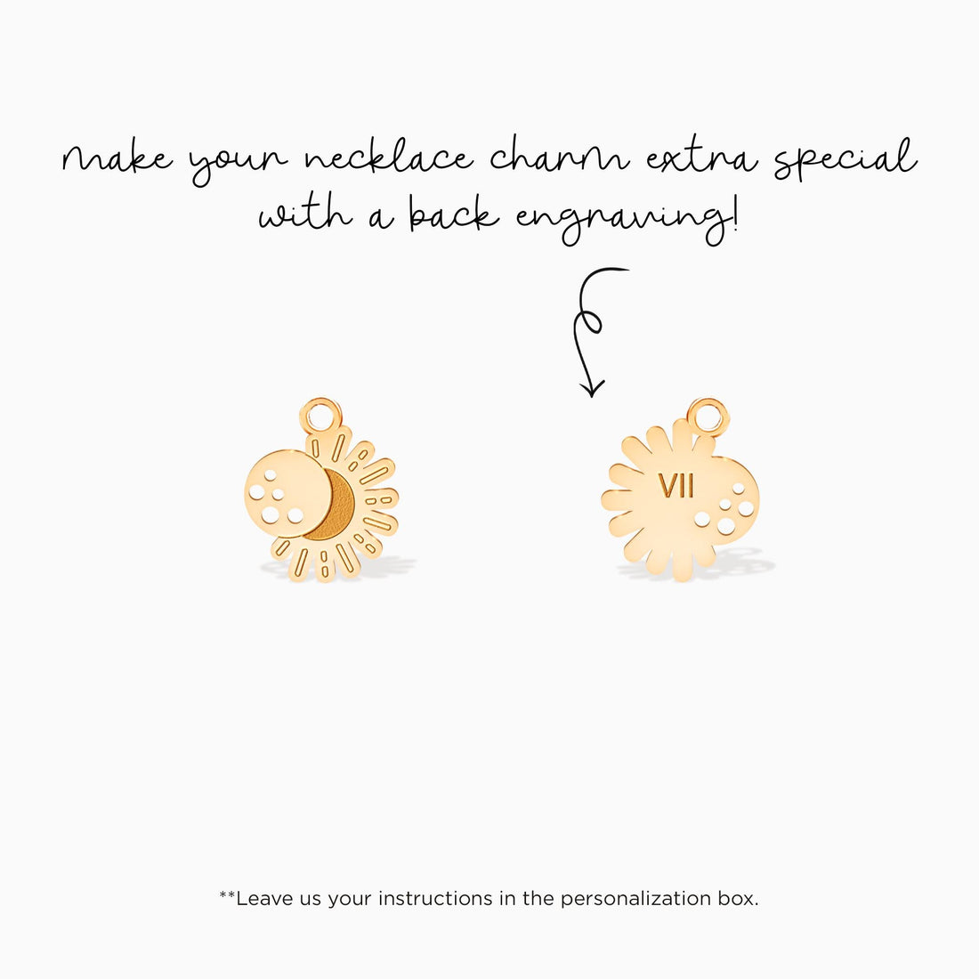 Solar Eclipse Charm Pendant