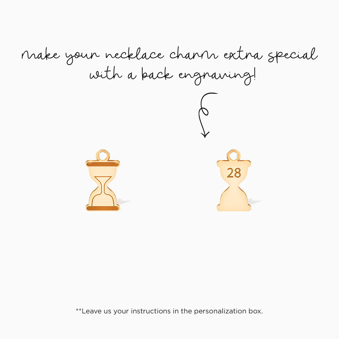 Hourglass Sand Timer Charm