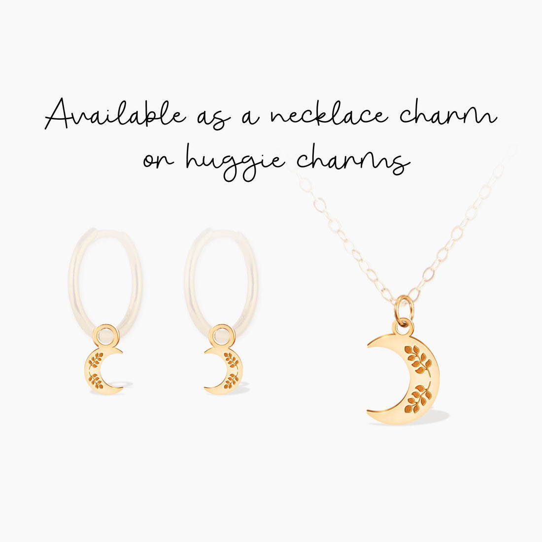 Moon Pendant Necklace