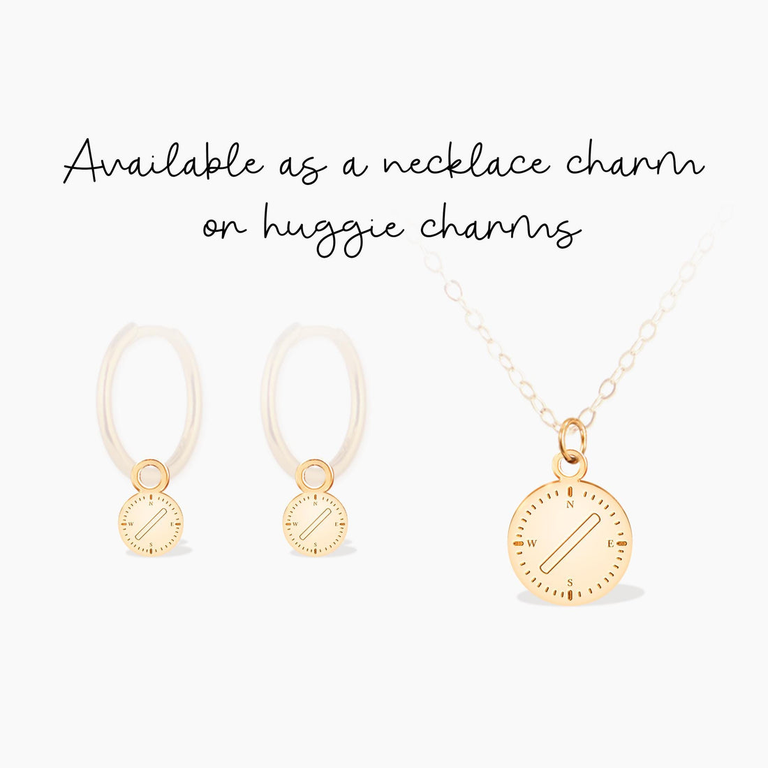 Compass Disc Charm