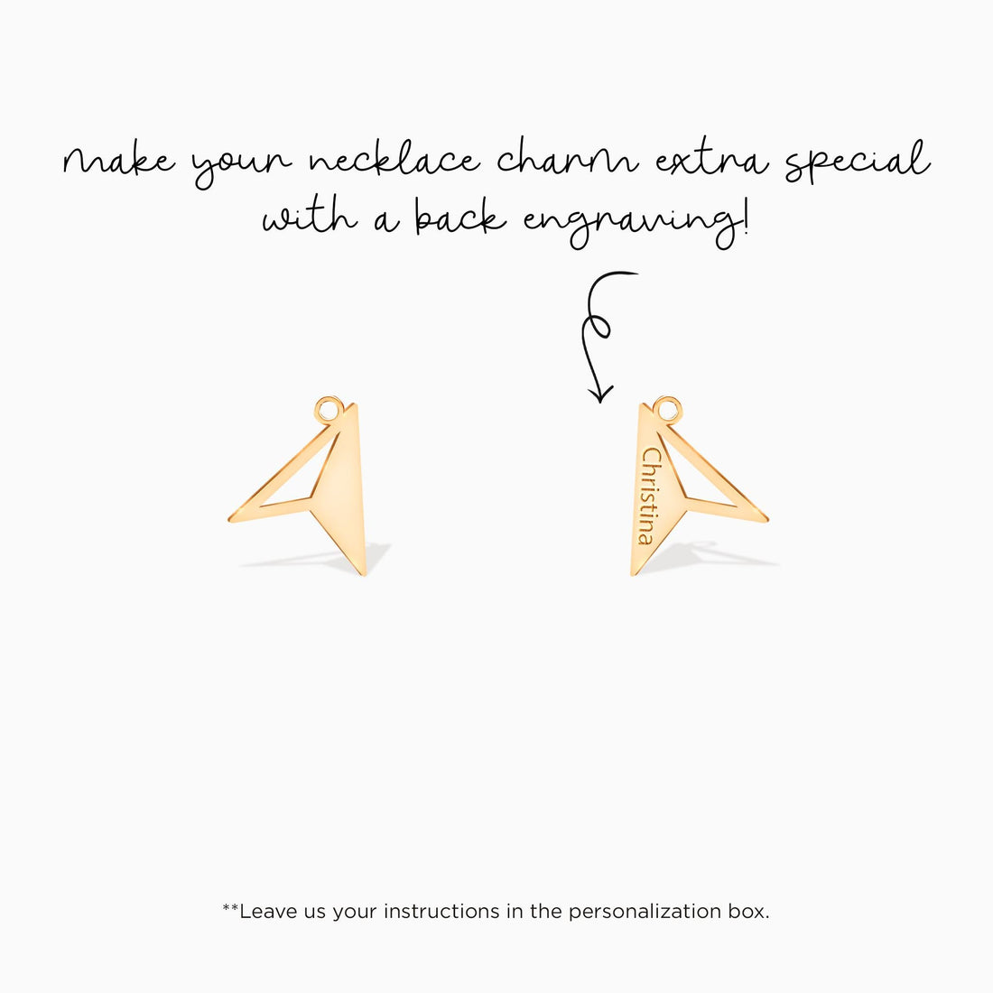 Compass Arrow Pendant