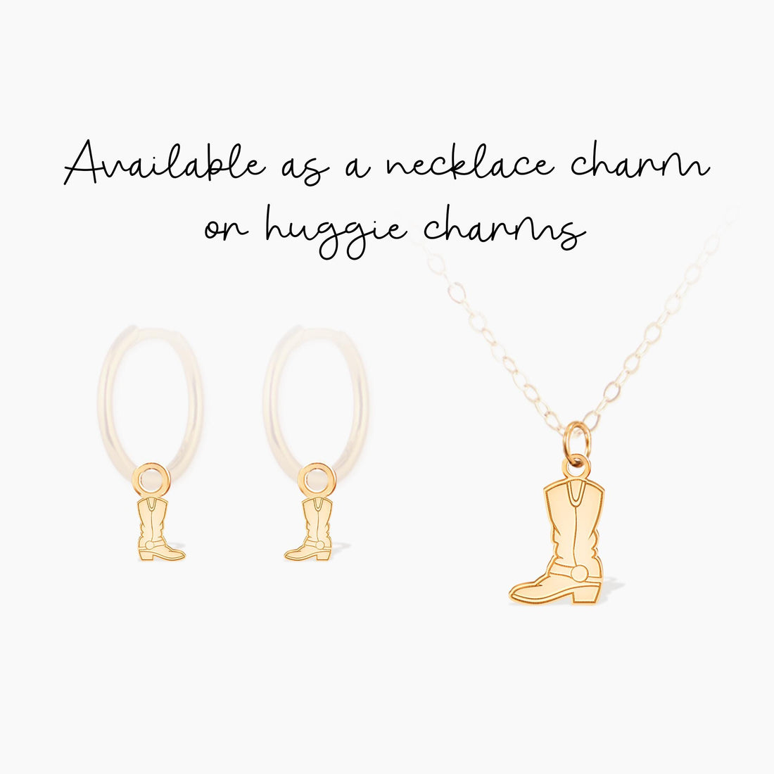 Cowboy Boot Charm