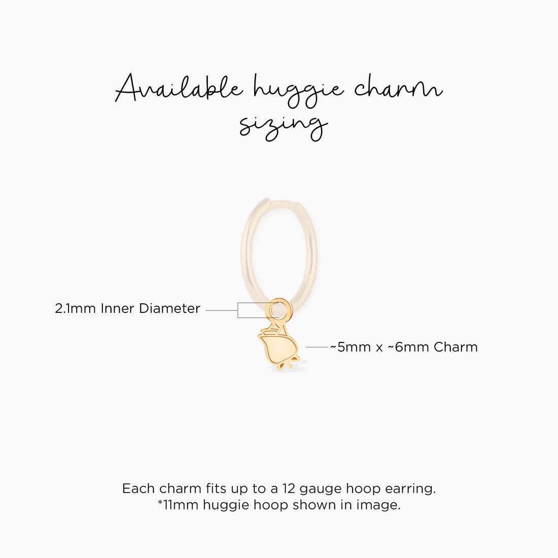 Rose Flower Charm