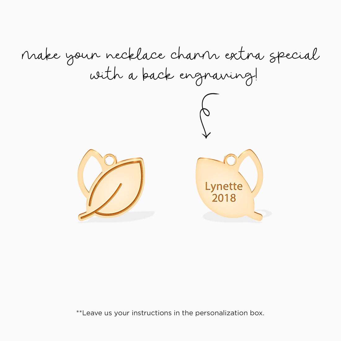 Leaf Pendant Charm