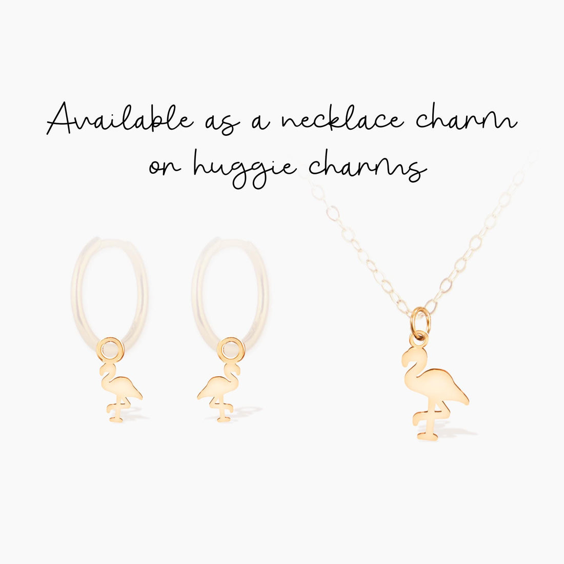 Flamingo Charm Necklace
