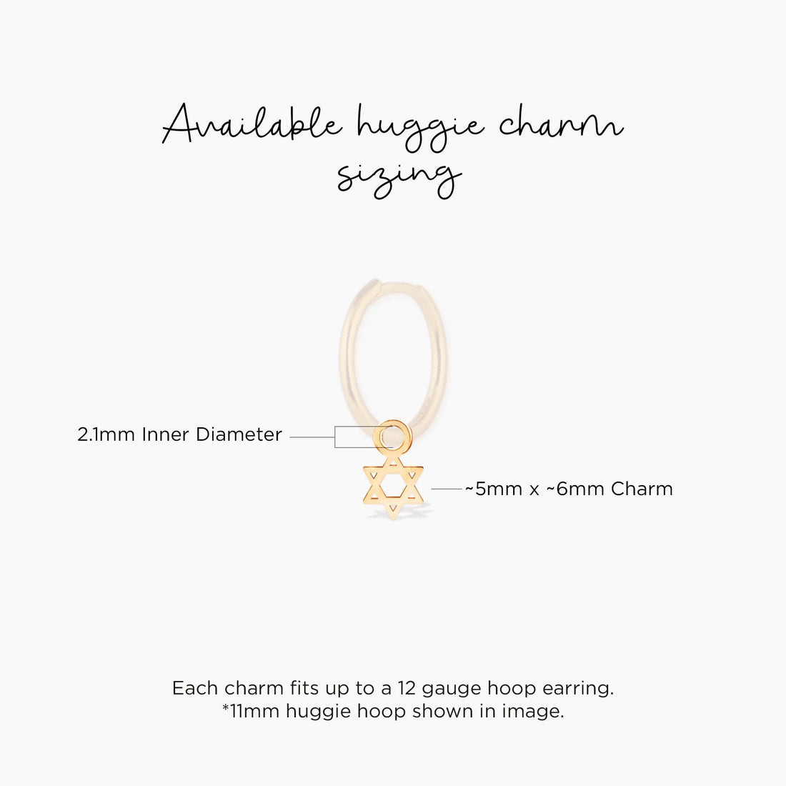 Star Of David Charm