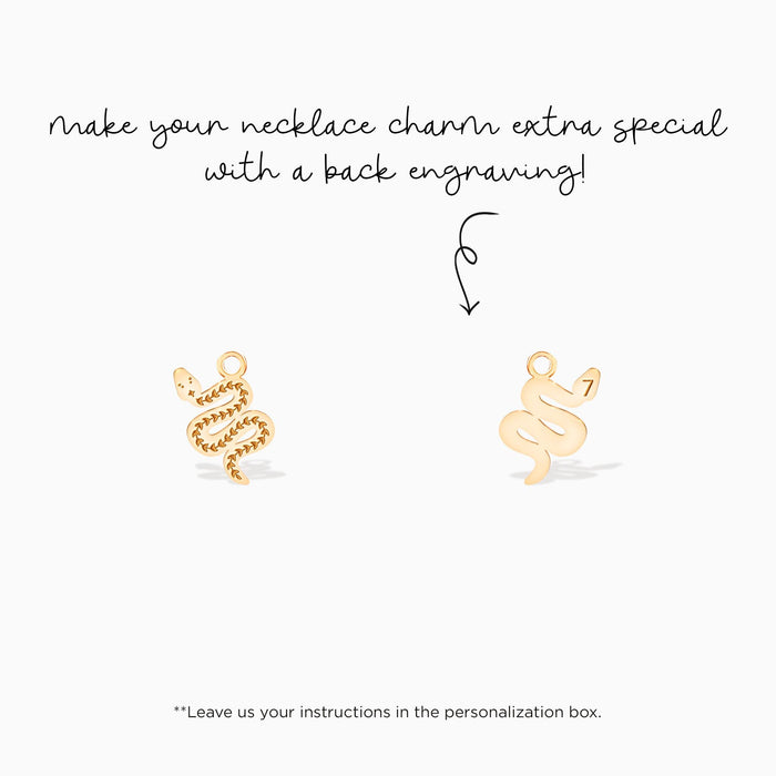 Snake Pendant Necklace