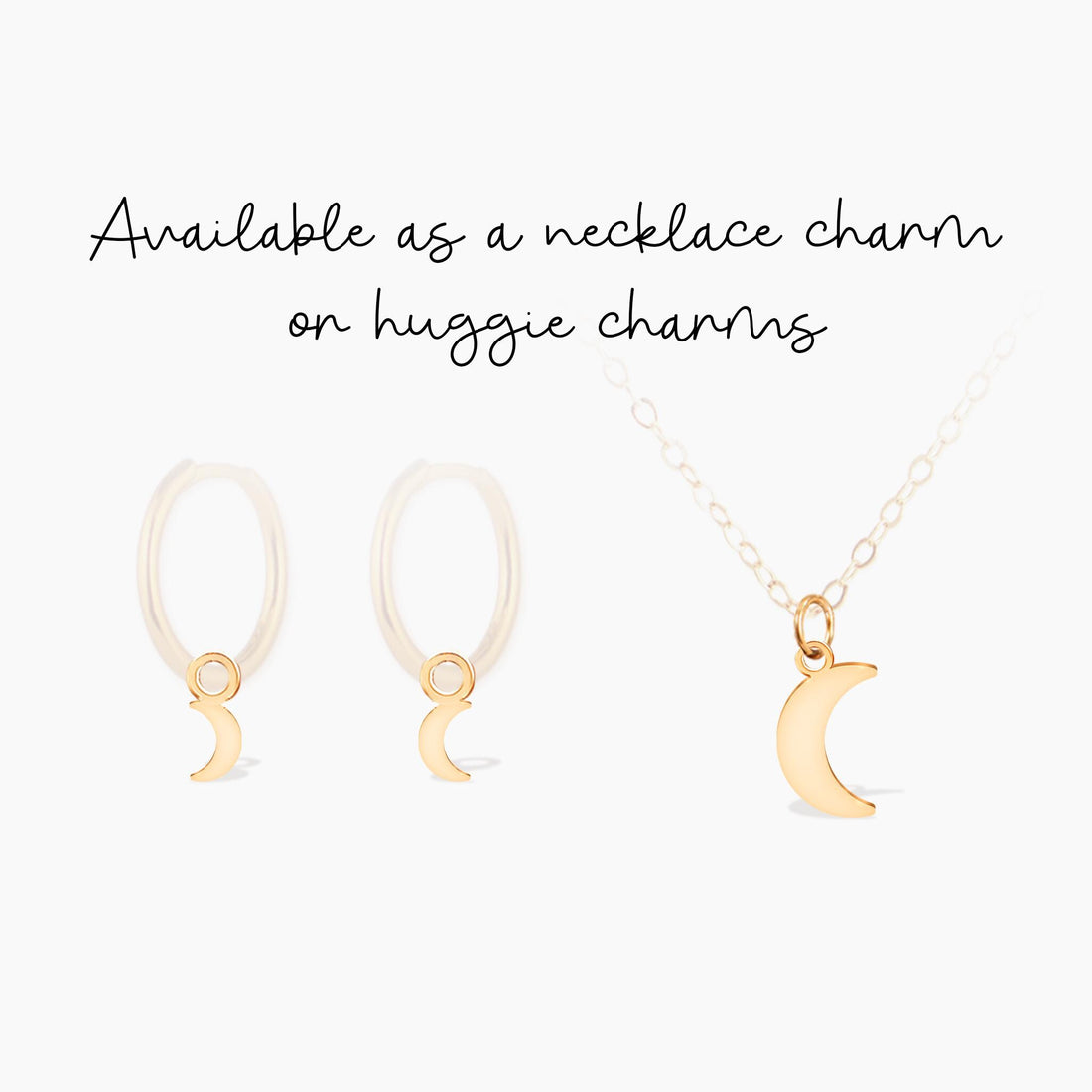Moon Pendant Necklace