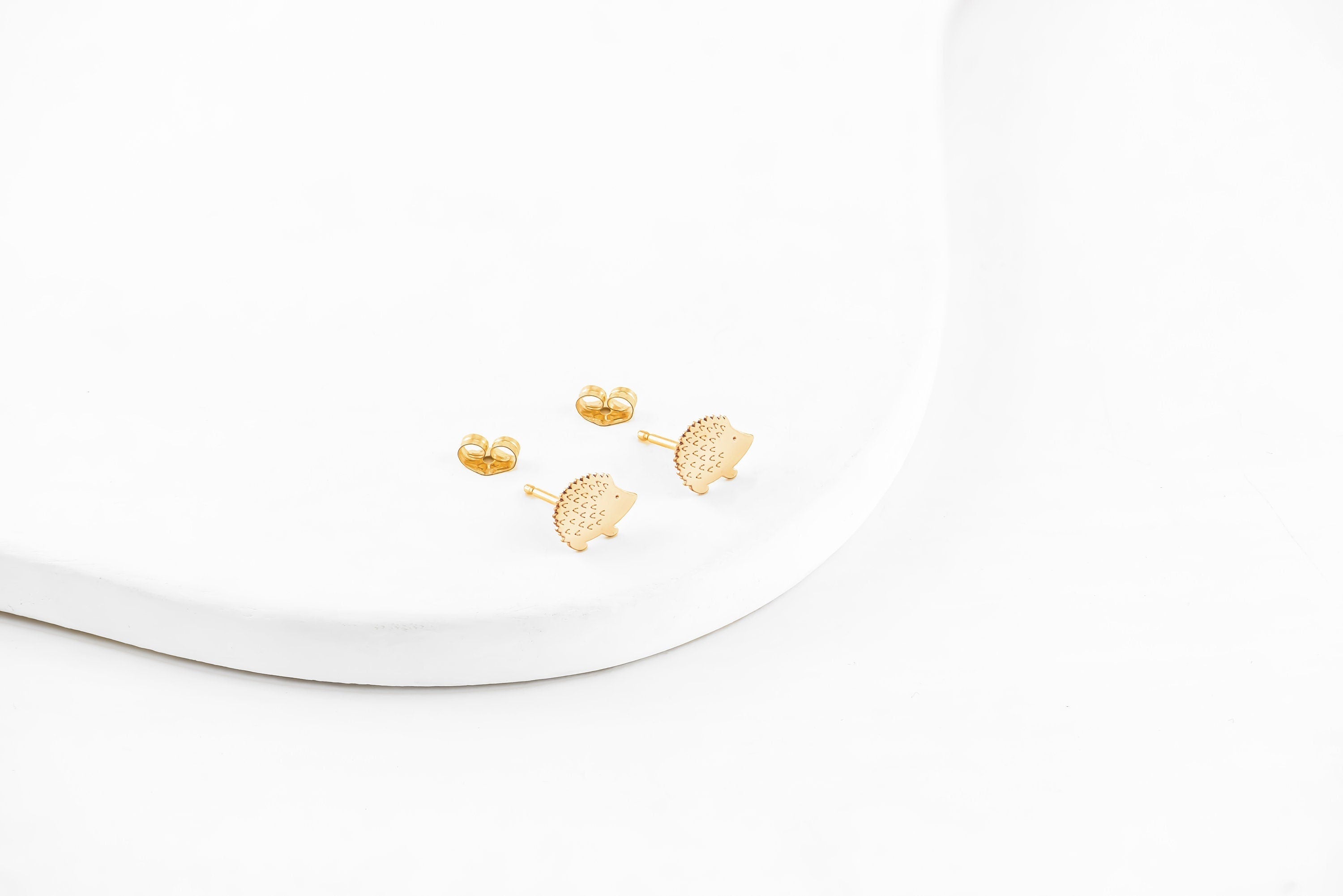 Hedgehog Stud Earrings