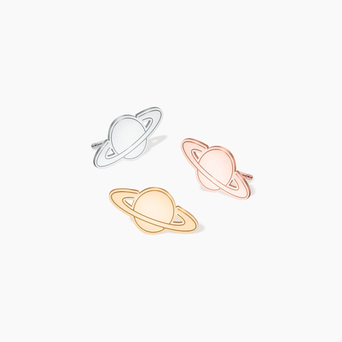 Saturn Stud Earrings