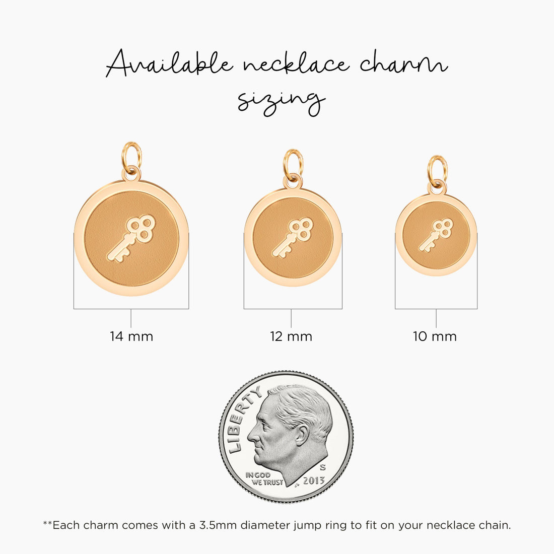 Key Disc Charm