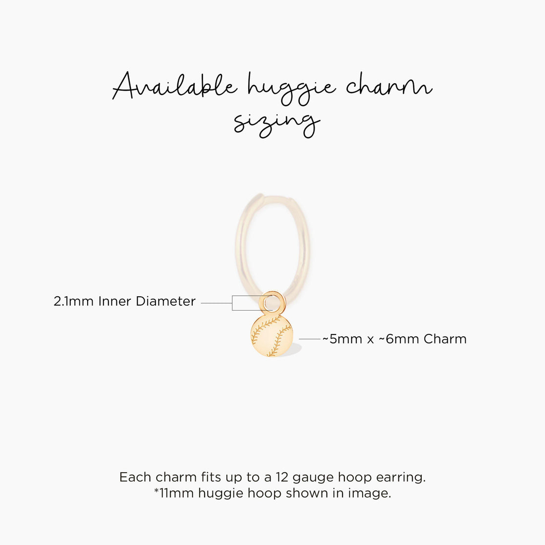 Baseball Charm