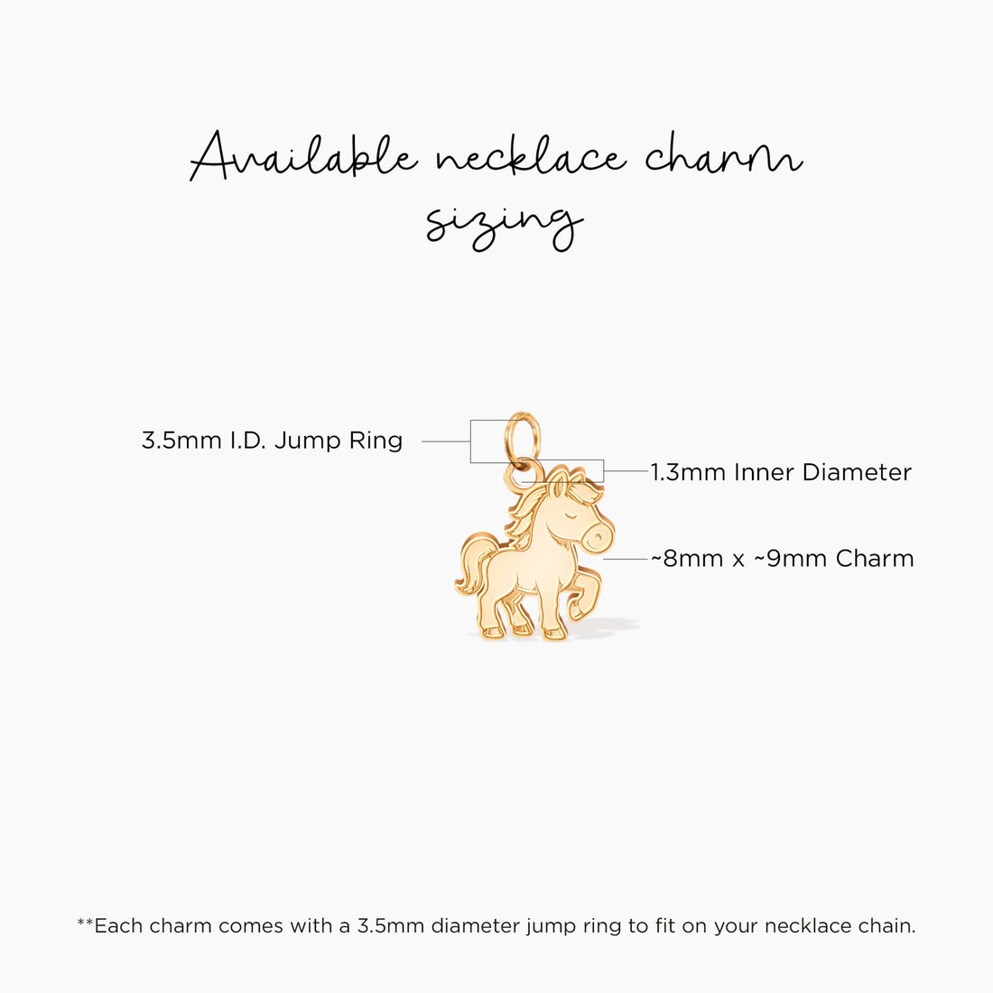 Cute Horse Charm
