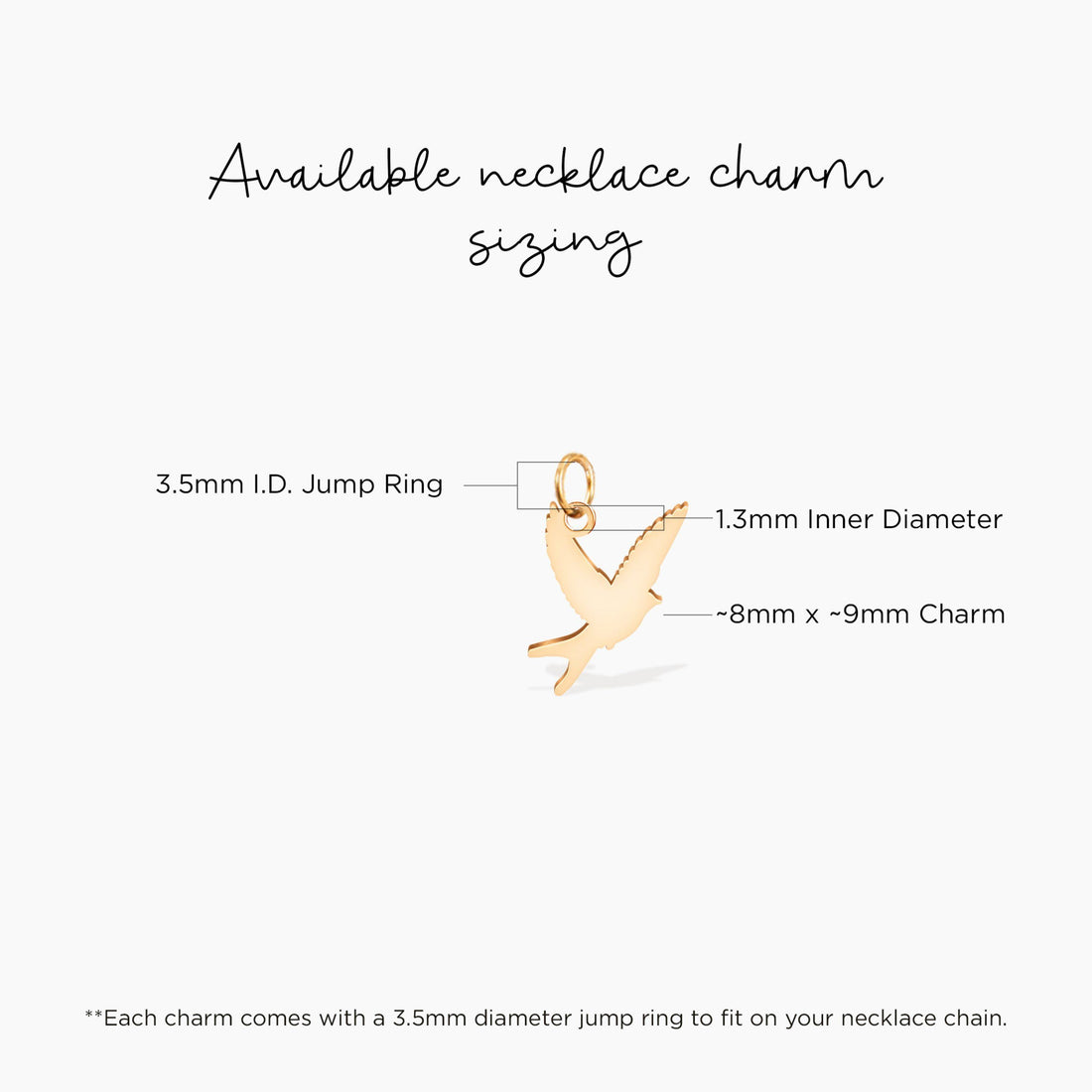 Swallow Silhouette Pendant Necklace