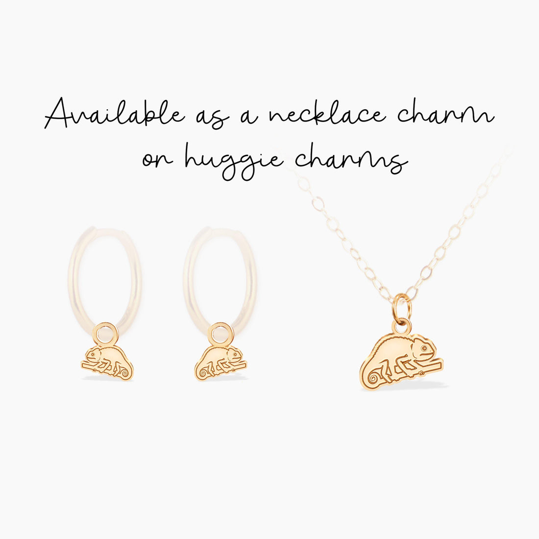 Chameleon Pendant Necklace