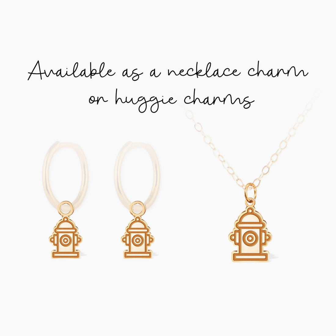 Fire Hydrant Charm Pendant