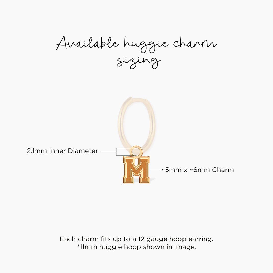 Sporty Jersey Letter Number Charm Pendant