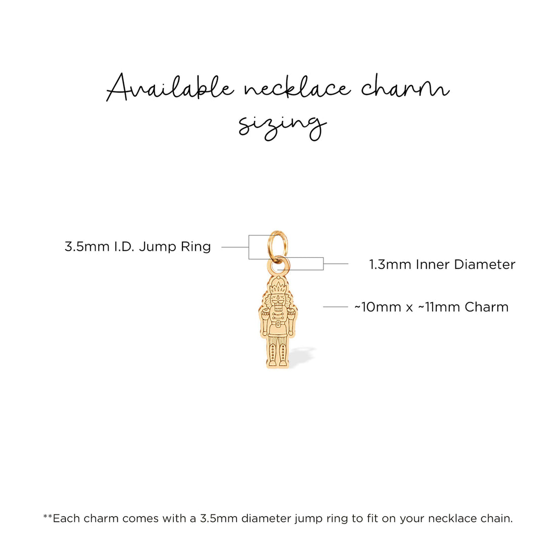 Nutcracker Charm Pendant