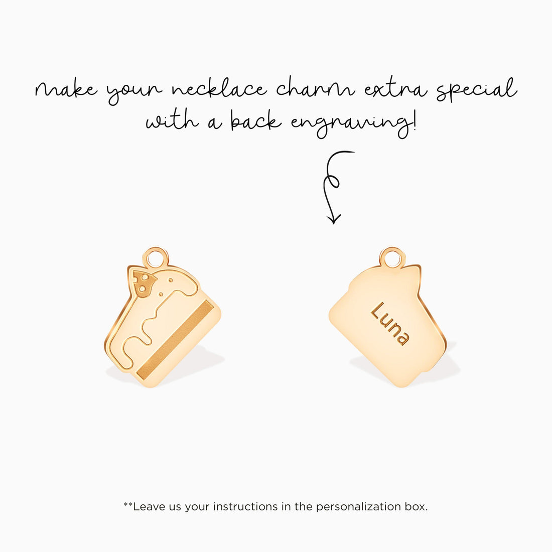 Customizable Pastel Cake Charm Pendant
