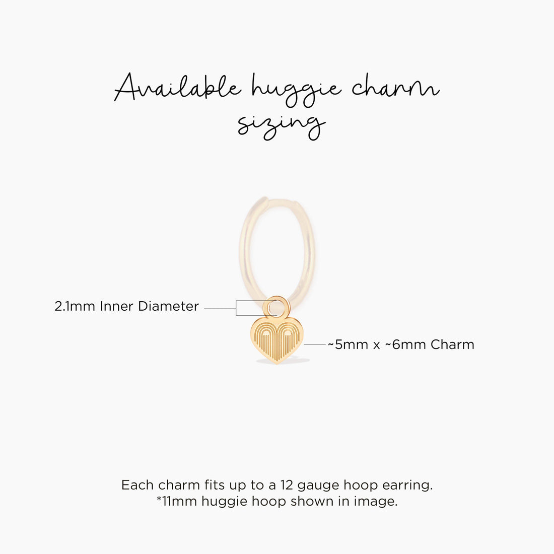 Rainbow Heart Charm Pendant