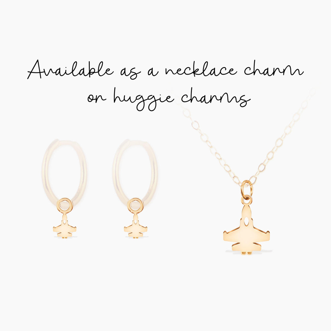 Jet Airplane Charm