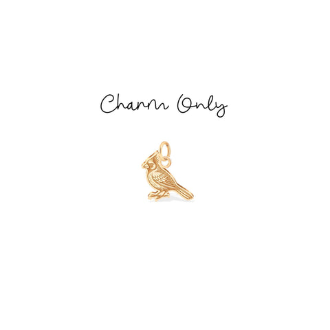 Cardinal Bird Pendant Necklace