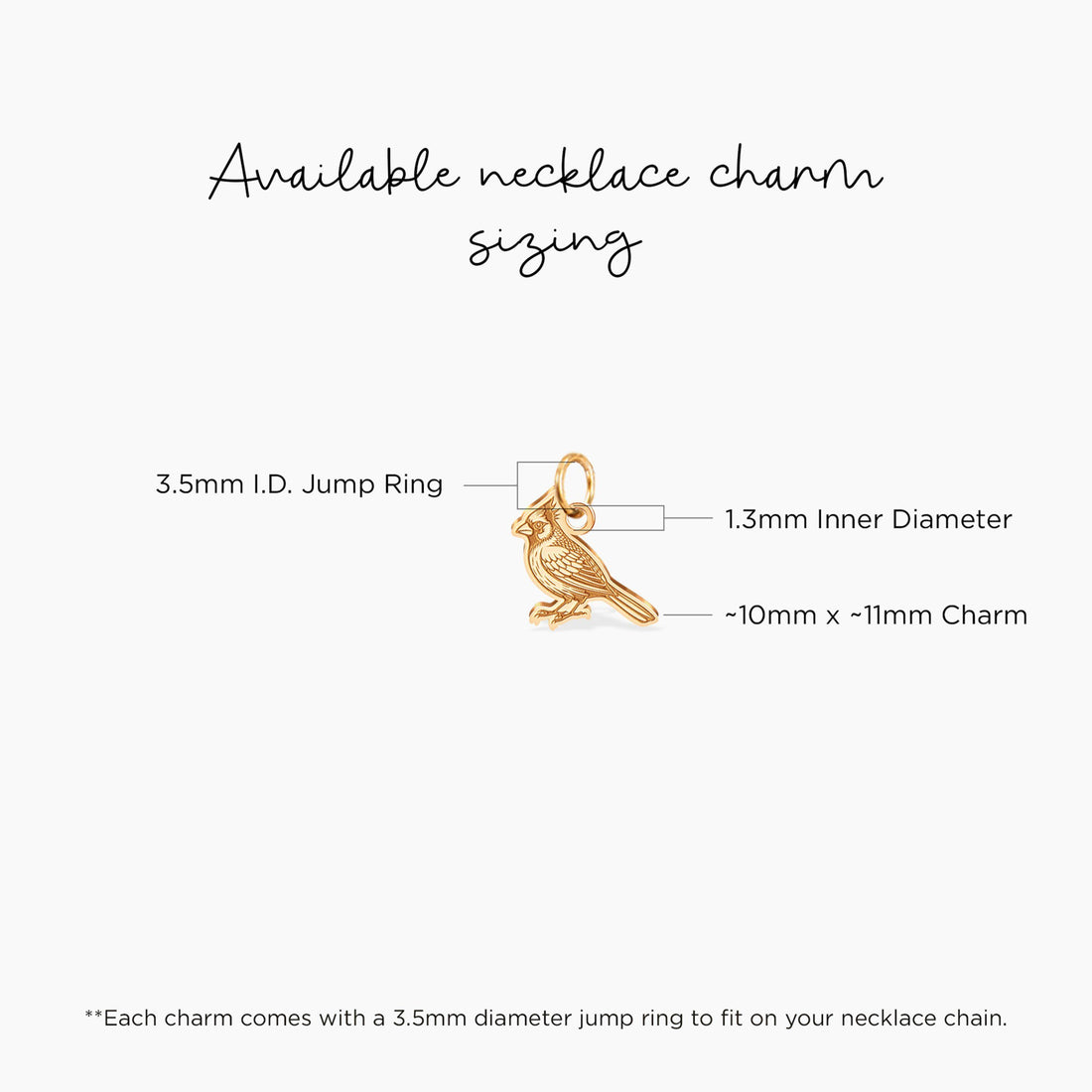 Cardinal Bird Pendant Necklace
