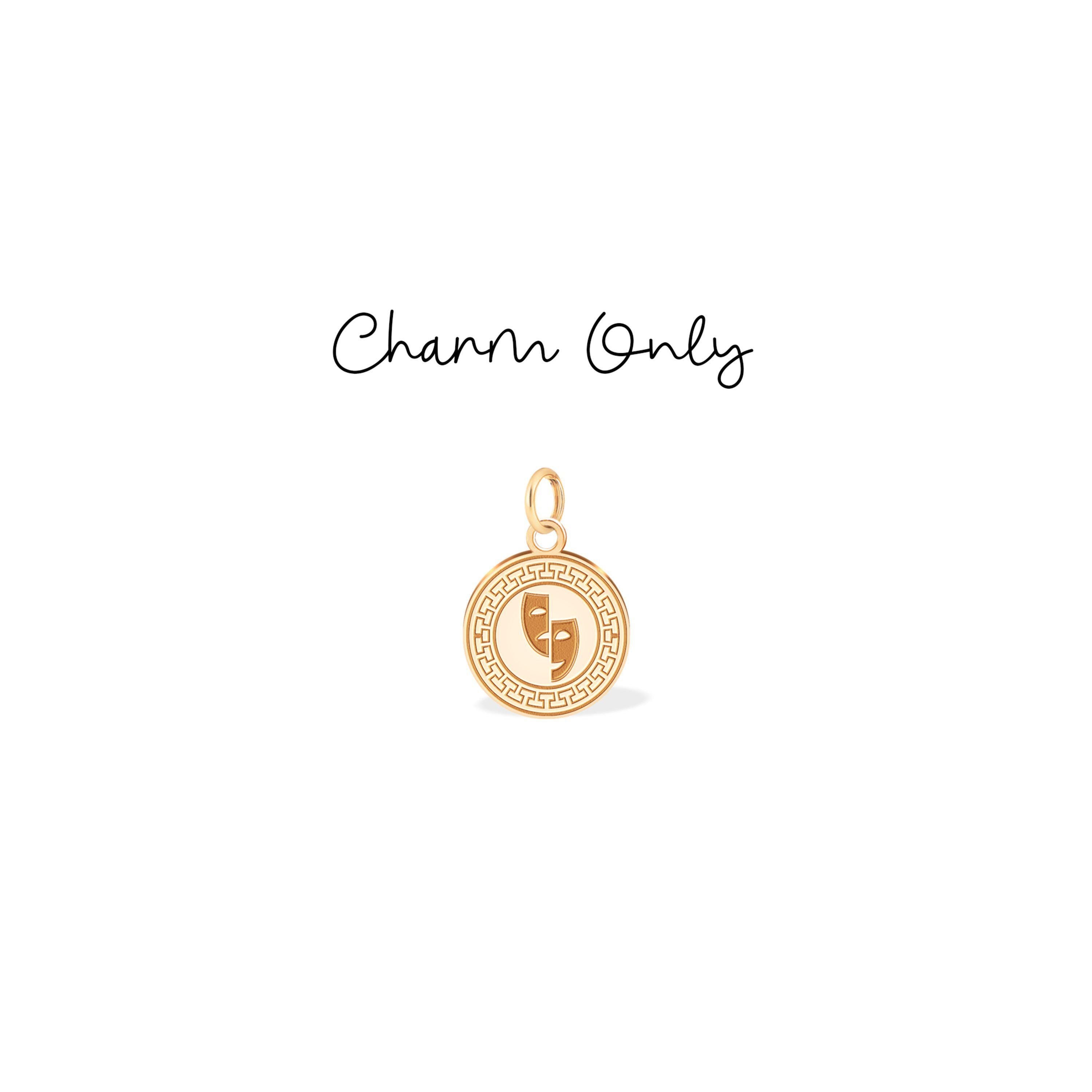 Comedy And Tragedy Mask Charm