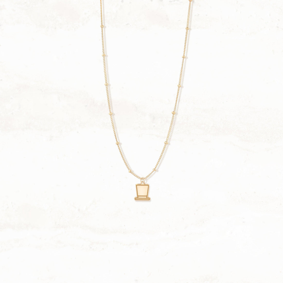 Magic Hat Charm Necklace