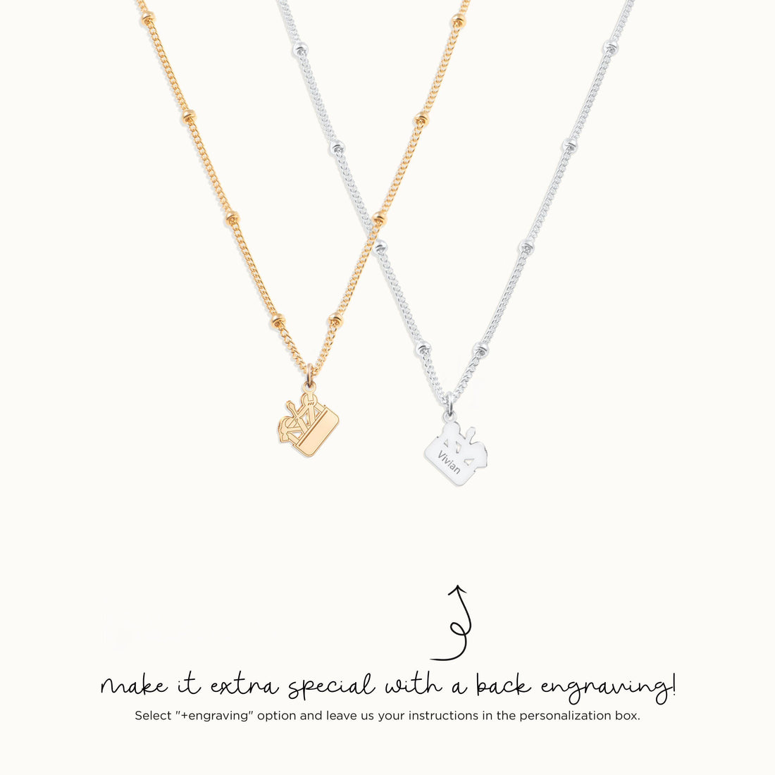 Mechanic Tools Charm Necklace