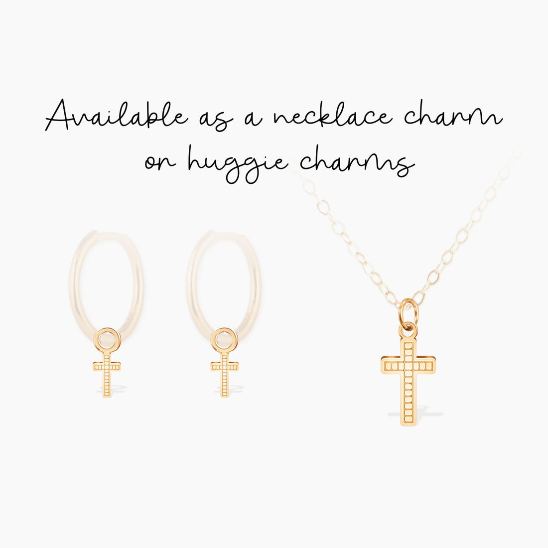 Faith Cross Charm
