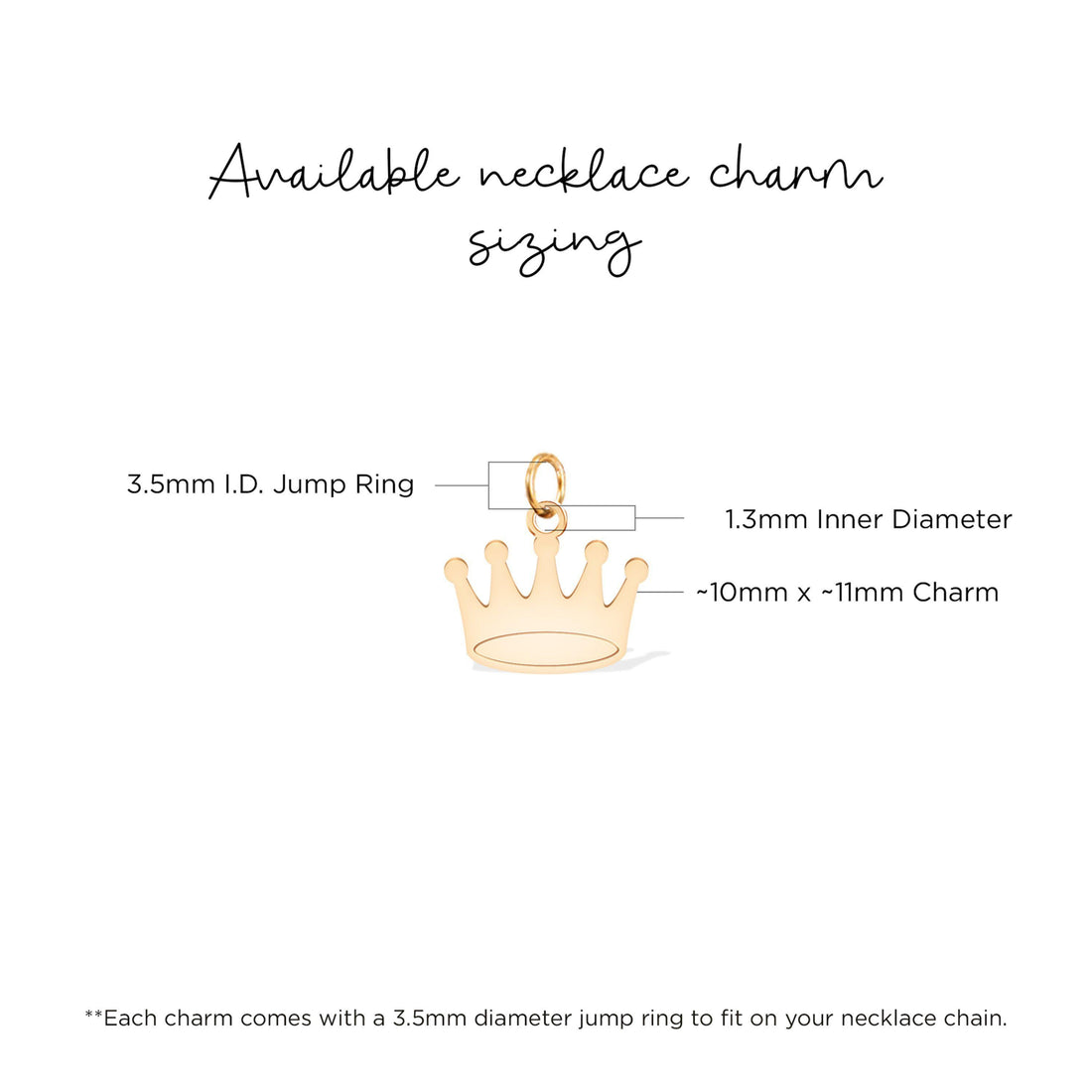 Royal Crown Pendant Necklace