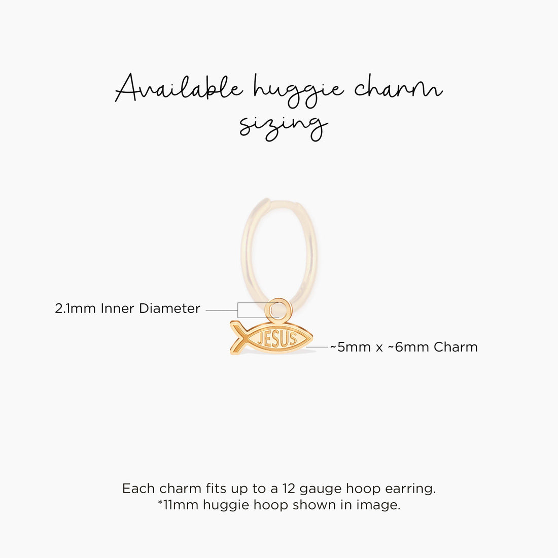 Ichthys Jesus Fish Pendant Necklace
