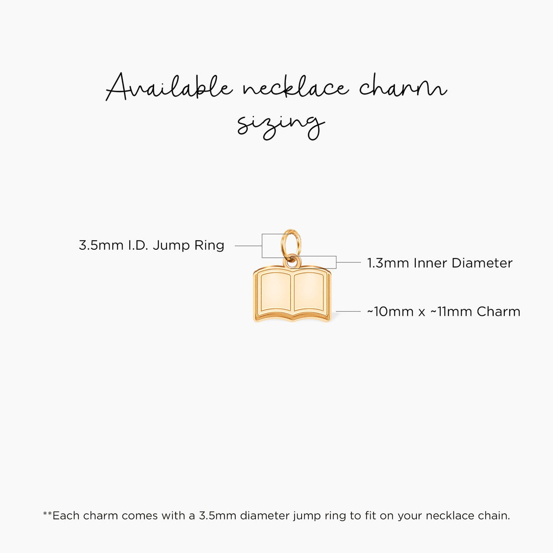 Open Book Charm Stud Earrings