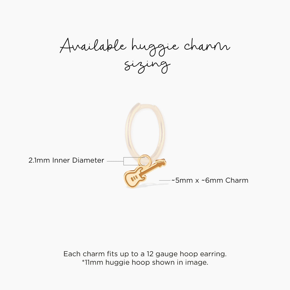 Electric Guitar Charm