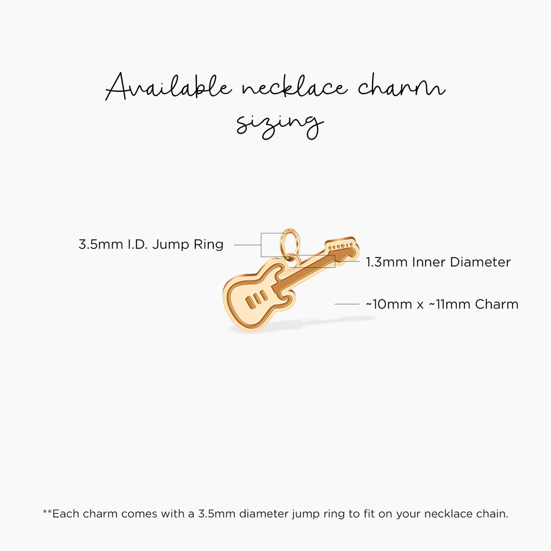 Electric Guitar Charm