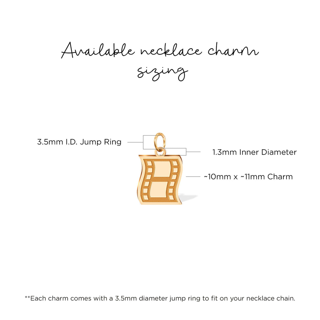 Movie Film Strip Charm
