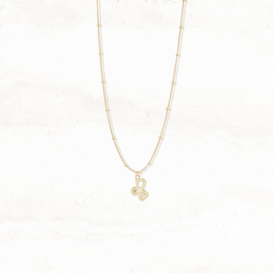 Stethoscope Heartbeat Charm Necklace