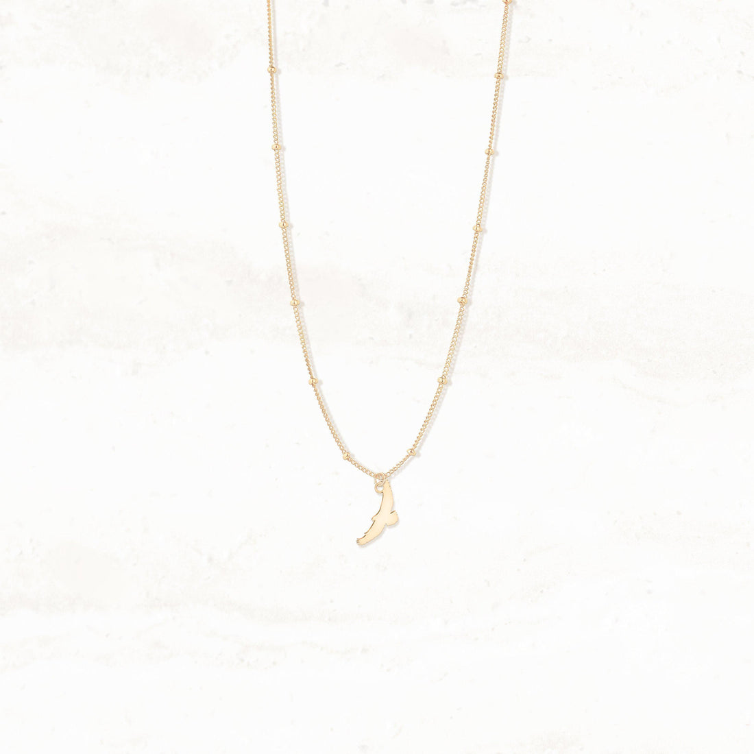 Soaring Eagle Charm Necklace