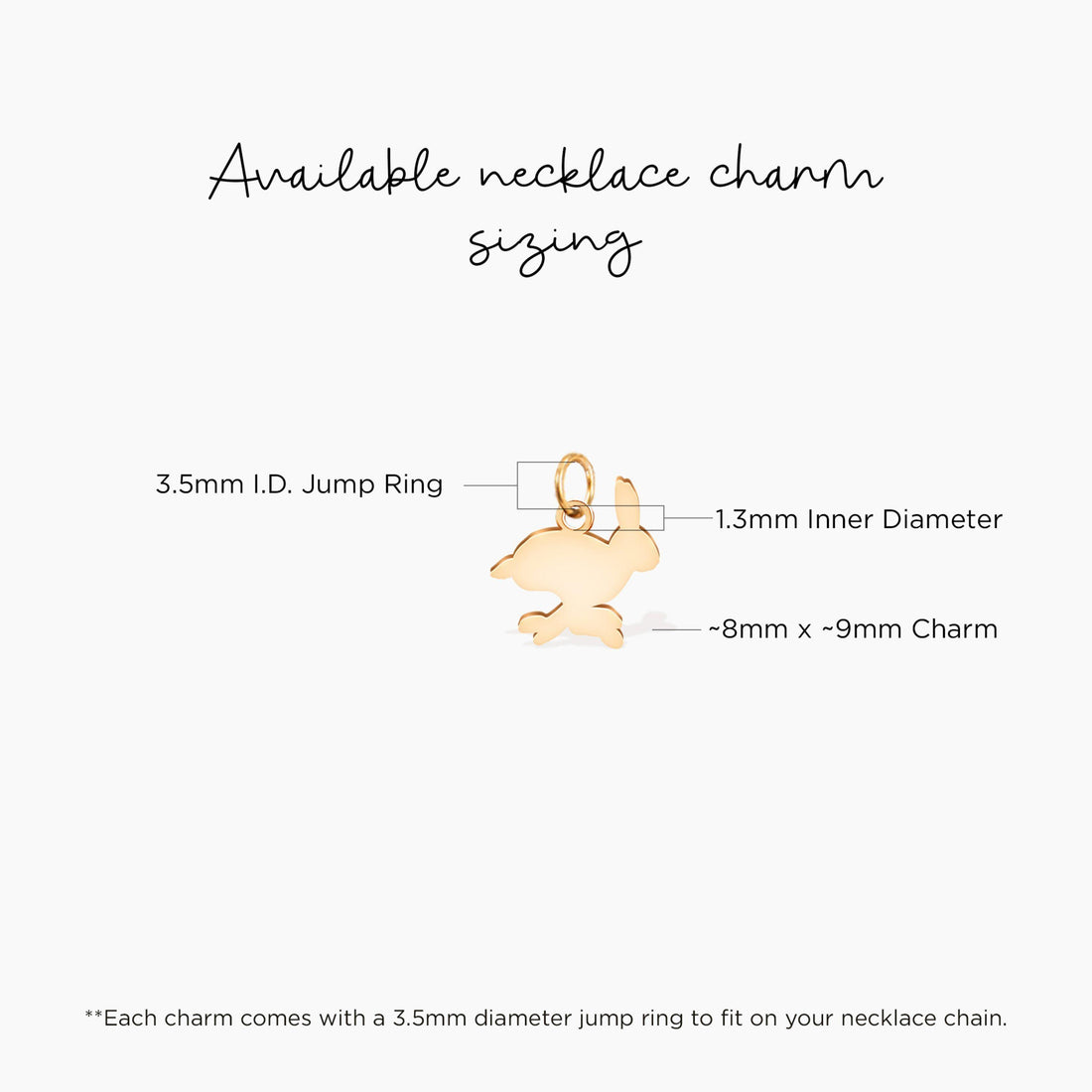 Leaping Bunny Hare Pendant Necklace