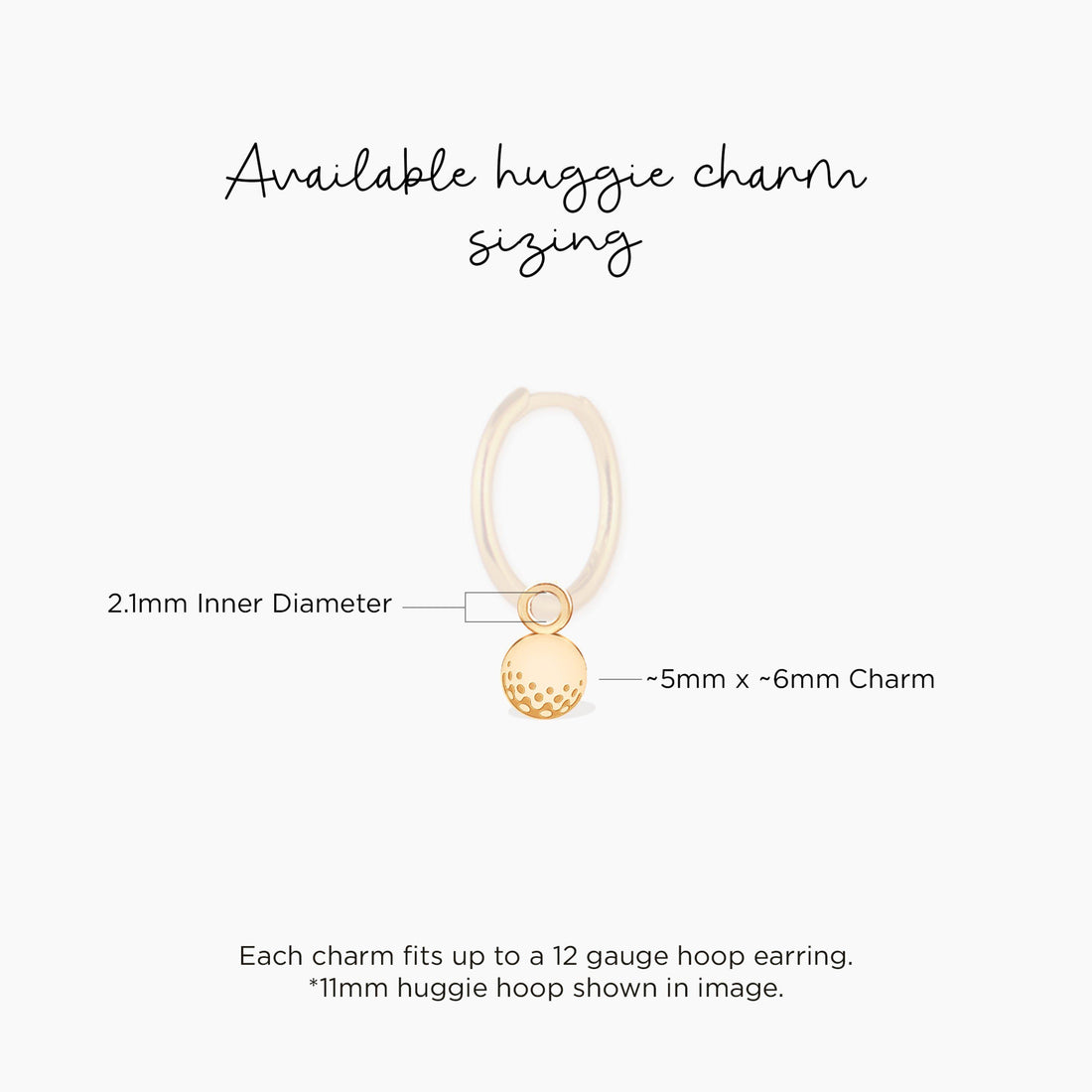 Golf Ball Charm