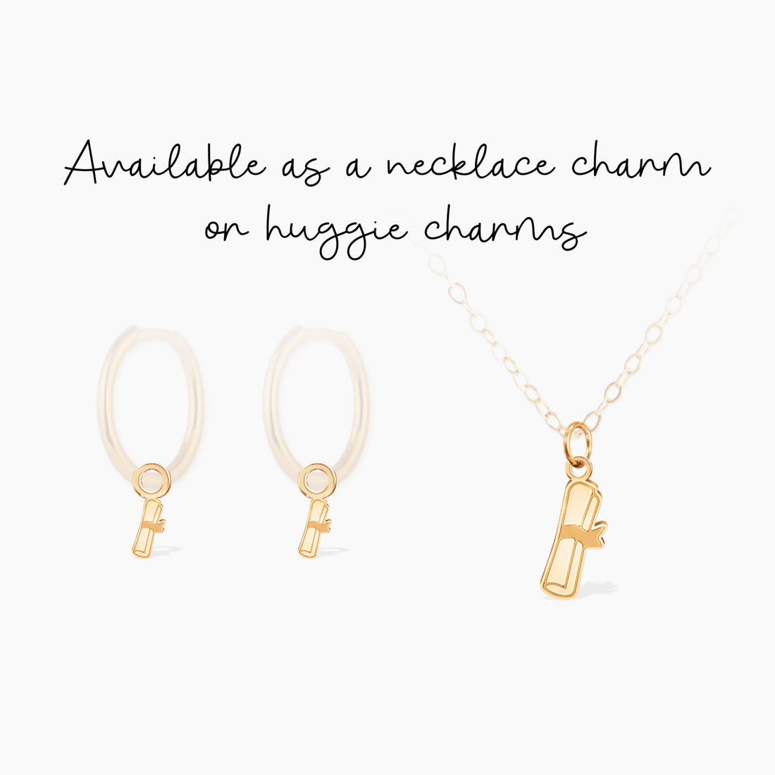 Graduation Diploma Charm