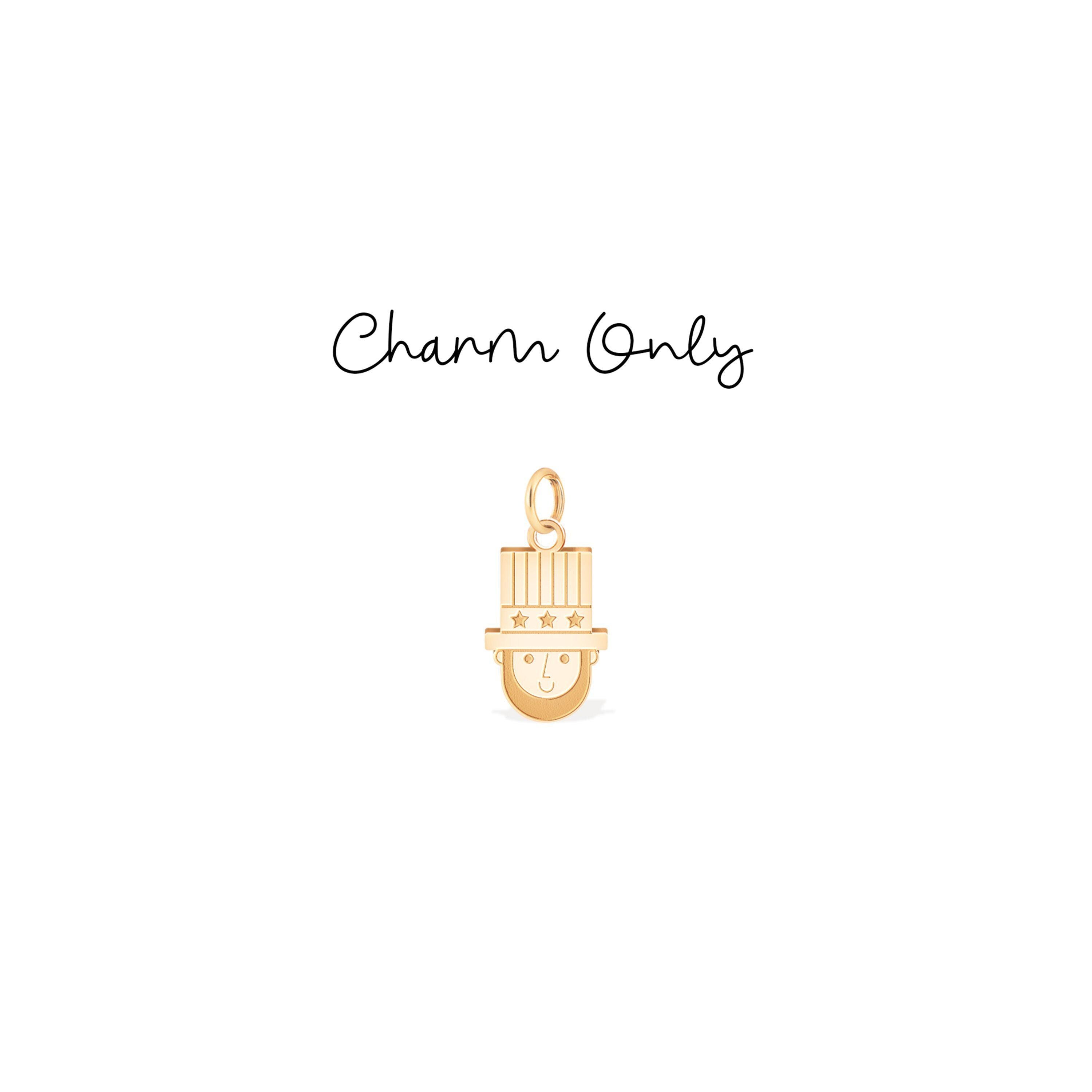 Abraham Lincoln Charm Pendant