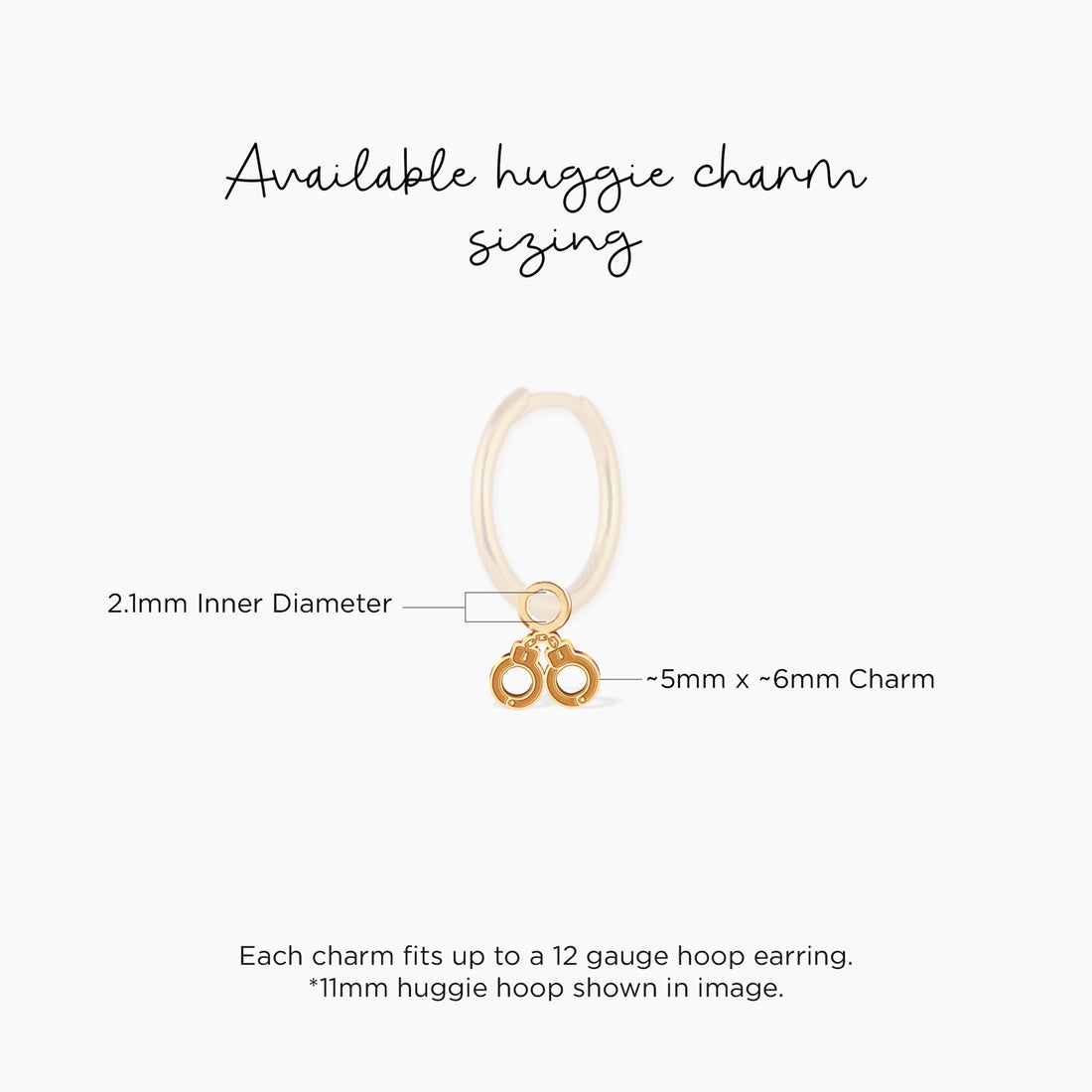 Handcuffs Charm Pendant