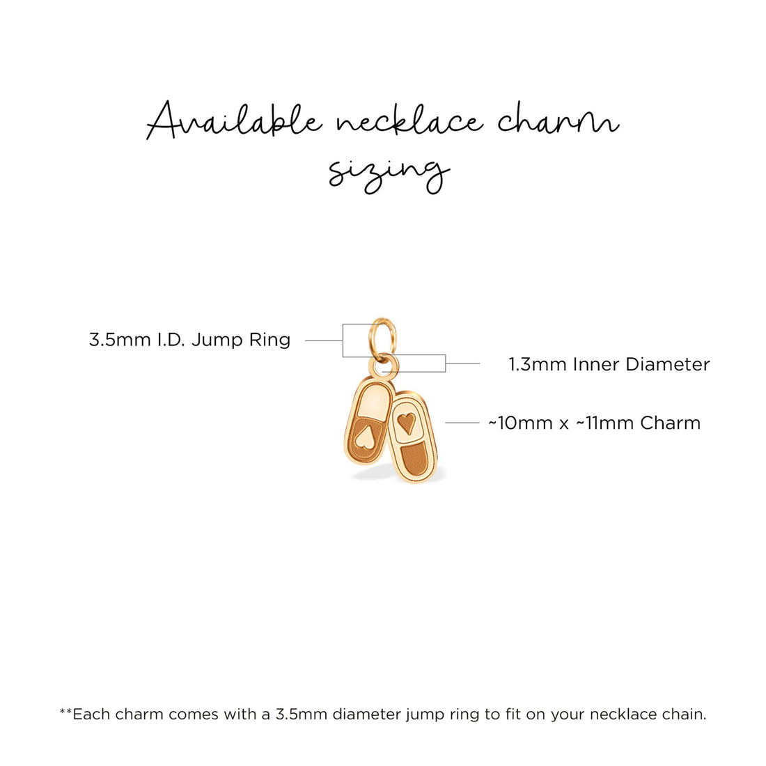 Hearted Slippers Charm Pendant