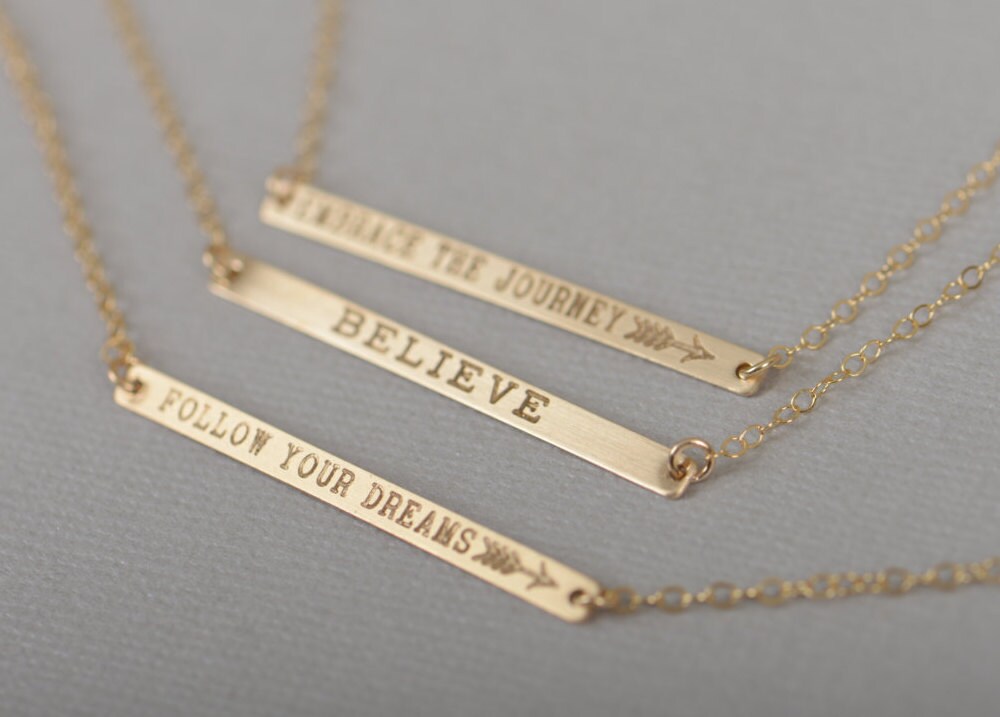 Illinois Bar Necklace