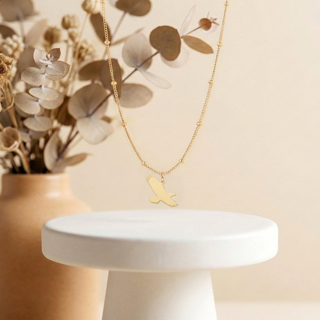 Soaring Bald Eagle Necklace