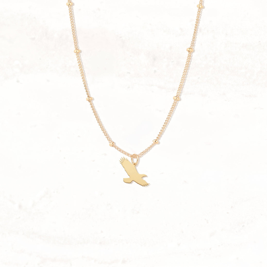 Soaring Bald Eagle Necklace